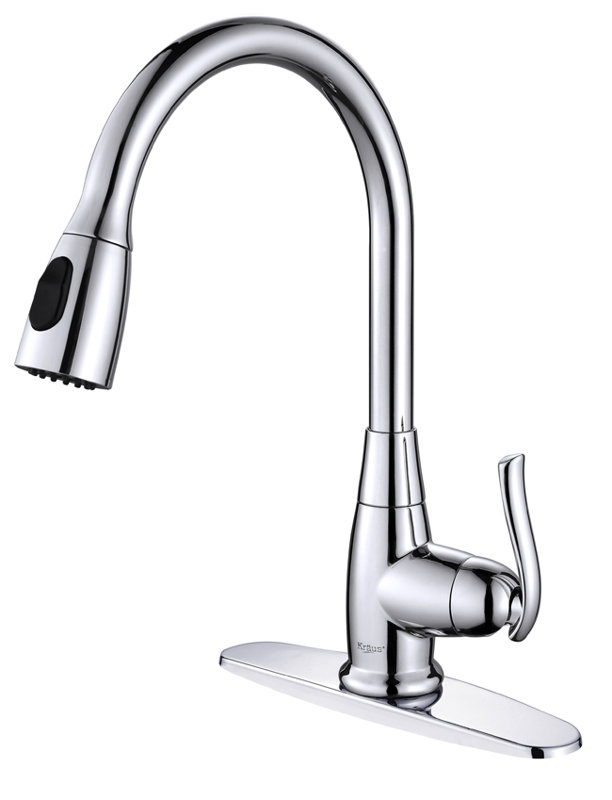 Kraus Kitchen Combos 31.5" x 18.38" Undermount Kitchen Sink with Faucet